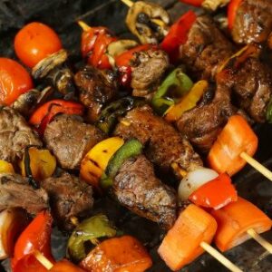 Brochette de poulet + Accompagnement